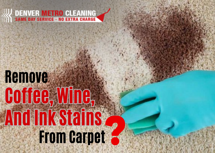 How to Remove Coffee, Wine, and Ink Stains from Carpet